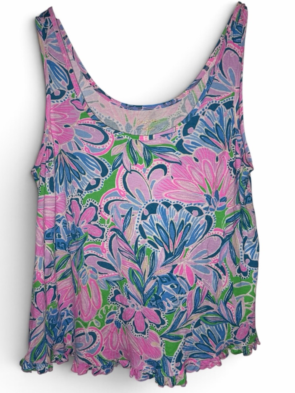 Lilly Pulitzer Pajama Tank Top Sz. XXL